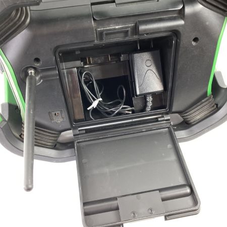  HiKOKI ハイコーキ 14.4/18V コードレスラジオ ACアダプタ付属 ※バッテリ・充電器なし UR18DSDL グリーン