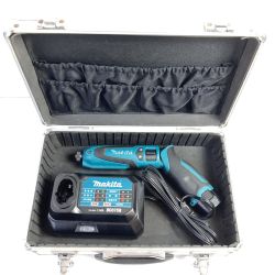 ＊＊ MAKITA マキタ 7.2V 充電式ペンインパクトドライバ (バッテリ1個・充電器・ケース付） TD021D ブルー Cランク