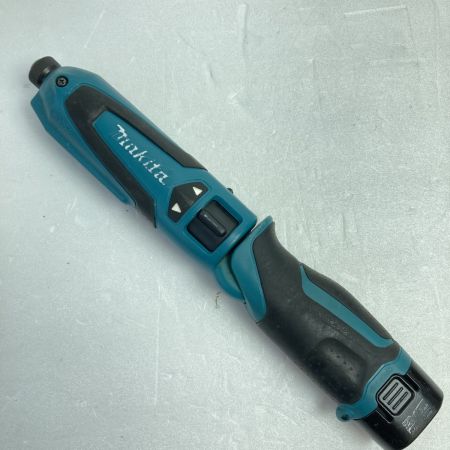  MAKITA マキタ 7.2V 充電式ペンインパクトドライバ (バッテリ1個・充電器・ケース付） TD021D ブルー