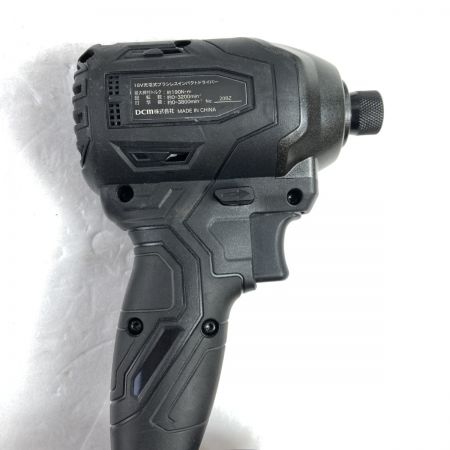  DCM ディーシーエム 充電式ブラシレスインパクトドライバー 18v 1.5Ah ブラック