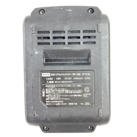  DCM ディーシーエム 充電式ブラシレスインパクトドライバー 18v 1.5Ah ブラック