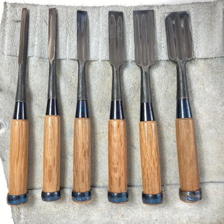   秀幸/景光 ノミ のみ 鑿 10本組 収納ケース付
