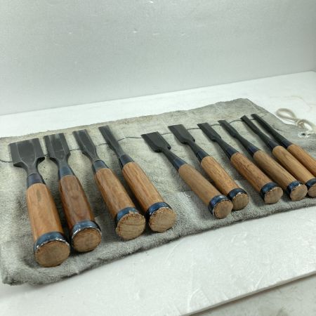   秀幸/景光 ノミ のみ 鑿 10本組 収納ケース付