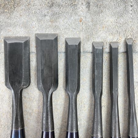   秀幸/景光 ノミ のみ 鑿 10本組 収納ケース付