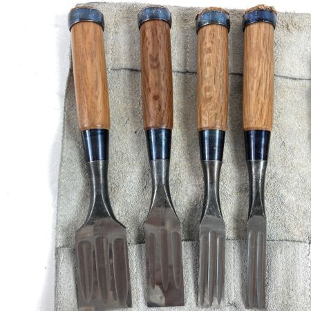   秀幸/景光 ノミ のみ 鑿 10本組 収納ケース付