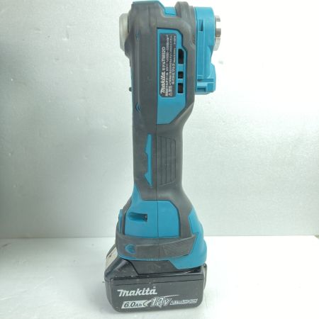 MAKITA マキタ 18V 充電式マルチツール (バッテリ1個・先端工具・ケース・充電器付） TM52DRG ブルー