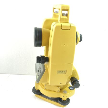  TOPCON デジタルセオドライト  ケース付 ※校正歴不明 DT-200 イエロー