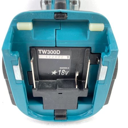  MAKITA マキタ 18V 充電式インパクトレンチ 本体のみ 300Nm 差込角12.7mm TW300DZ ブルー