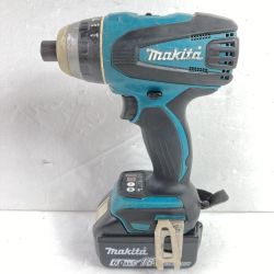＊＊ MAKITA マキタ 18V 充電式4モードインパクトドライバ  バッテリ1個付属  ※充電器なし TP141D ブルー Cランク