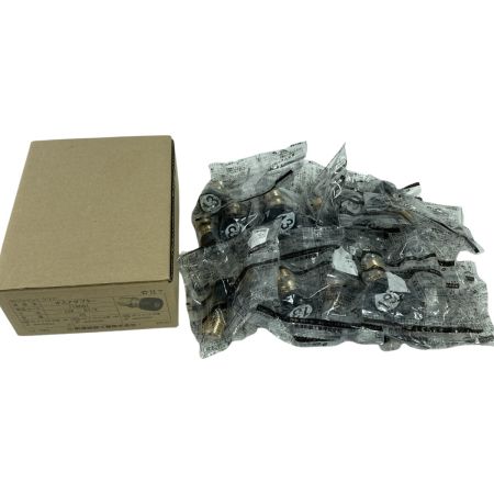  前澤給装株式会社 QSジョイントクリア オスアダプタ 寸法13A-R1/2 20個入り 718001 ブラック×ゴールド