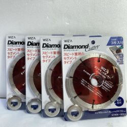 ＊＊  ダイヤモンドカッター 105mm/1.8/2.0 3枚入x 4パック GTNDC-10553 Sランク