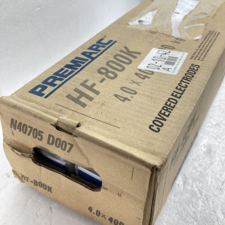  PREMIARC 溶接棒  4.0X400mm 20kg HF-800K グレー 未使用品