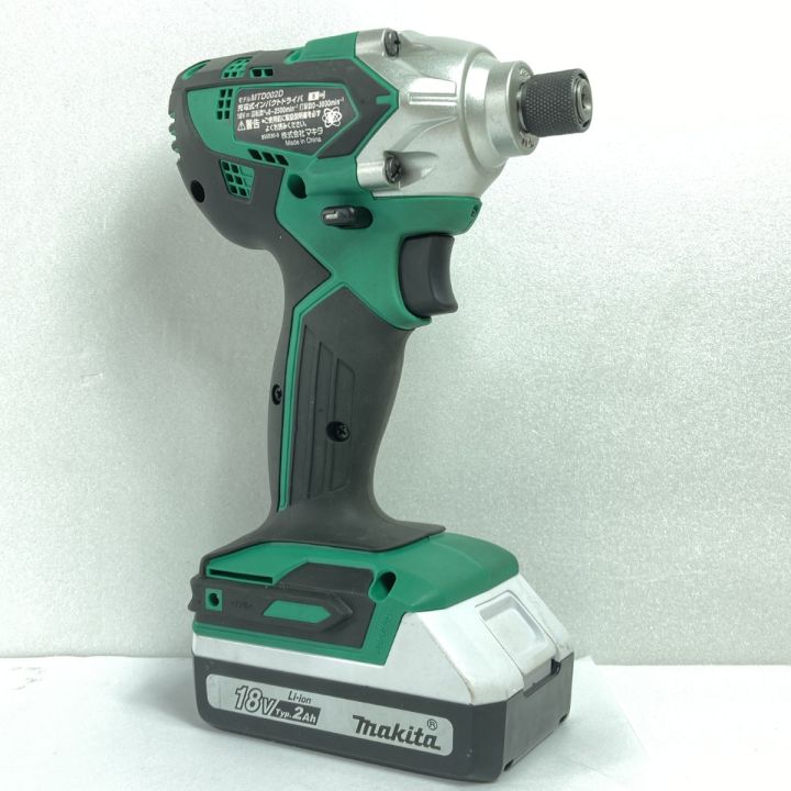 MAKITA マキタ インパクトドライバ 18v 2Ah MTD002DSAX ブラック