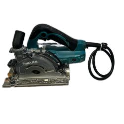 〇〇 MAKITA マキタ 防じんマルノコ アルミベース 125mm 集じん機接続専用 本体のみ KS5200FX ブルー 程度C Cランク