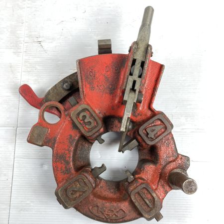  REX レッキス ダイヘッド 1 ~ 1 1/2 - チェーザ付 レッド