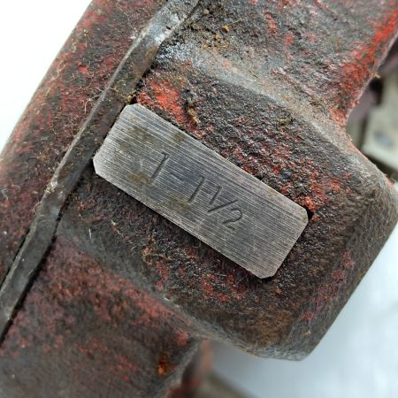  REX レッキス ダイヘッド 1 ~ 1 1/2 - チェーザ付 レッド