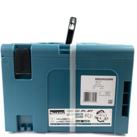  MAKITA マキタ 18V 充電式マルノコ 鮫肌 本体のみ 充電器・バッテリ2個・ケース付） HS610DRGX ブルー