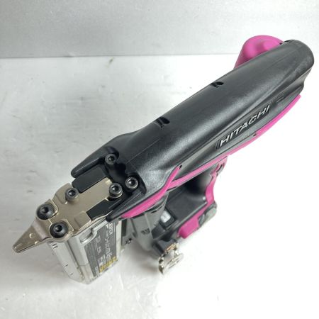  HITACHI 日立 14.4V 45mm コードレスピン釘打機 バッテリ1個・ケース付 充電器なし NP14DSL ピンク