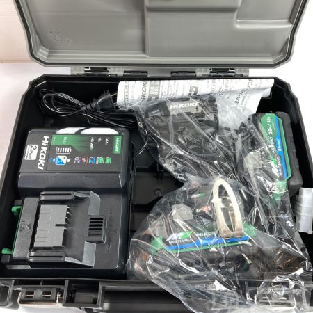  HiKOKI ハイコーキ 36v コードレスインパクトドライバ 未使用品 (11) WH36DD ブラック 【PSEマーク有】