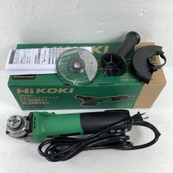 ＊＊ HiKOKI ハイコーキ 100mm 細径 コード式電子ディスクグラインダ (1) G10BYE2 グリーン Sランク