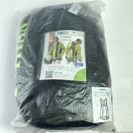  TITAN フルハーネス型安全帯 HORIZON LLサイズ 新規格 PAHN-10A-BL-LL ブラック