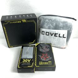 ＊＊ G.B.Z 空調冷風服 COVELL G2-XQ2-M ブラック ベスト Ｍサイズ バッテリー ファン セット Aランク