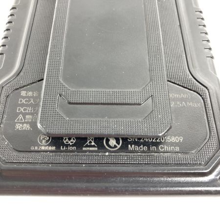  G.B.Z 空調冷風服 COVELL G2-XQ2-M ブラック ベスト Ｍサイズ バッテリー ファン セット