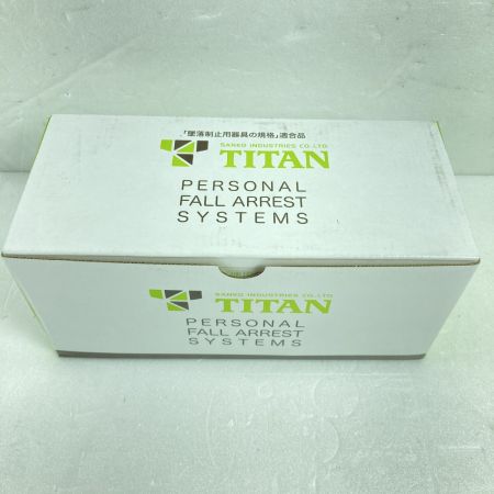 TITAN 【墜落制止用器具の規格】適合品 ハーネス用ランヤード HL-ERW レッド×ブラック 未使用品 (5)