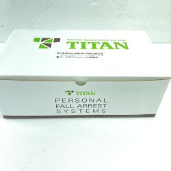 ＊＊ TITAN 【墜落制止用器具の規格】適合品 フルハーネス型安全帯 EHCN-10A-L 未使用品 (8) Sランク