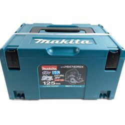 ＊＊ MAKITA マキタ 充電式マルノコ 125mm 18v 6.0Ah  HS474DRGX ブルー 未開封品 Nランク