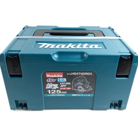  MAKITA マキタ 充電式マルノコ 125mm 18v 6.0Ah  HS474DRGX ブルー 未開封品