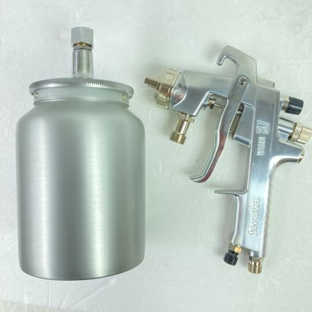  Iwatani イワタニ 吸い上げ式スプレーガン＆カップセット W-87/PC-1 シルバー