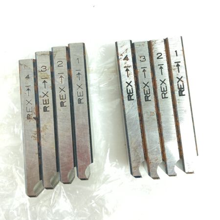  REX レッキス PIPE MACHINE DIES 自動切上チェーザ 15A-20A (RAC 1/2-3/4) 2箱セット NO.161407