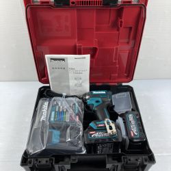 ＊＊ MAKITA マキタ 充電式インパクトドライバ 40vmax ※PSEマーク有 TD002GRDX ブルー 未使用品 Sランク