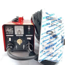＊＊ IKURA SEIKI CO.,LTD. 育良精機  解氷機 ヒートプロ クリップケーブル付 通電確認済 ISK-HP250 レッド Bランク