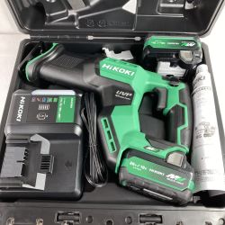 ＊＊ HiKOKI ハイコーキ コードレスセーバーソー 130mm 36v CR36DMA(2XPZ) グリーン 未使用品 (2) Sランク