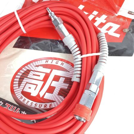  MAKITA マキタ 高圧スリックスリムホース 15m 外径8mm×内径4mm  (3) A-51742 レッド