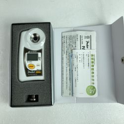 ＊＊ ATAGO ポケット糖度計 校正成績書・ケース付 (2) PAL-S ホワイト Bランク