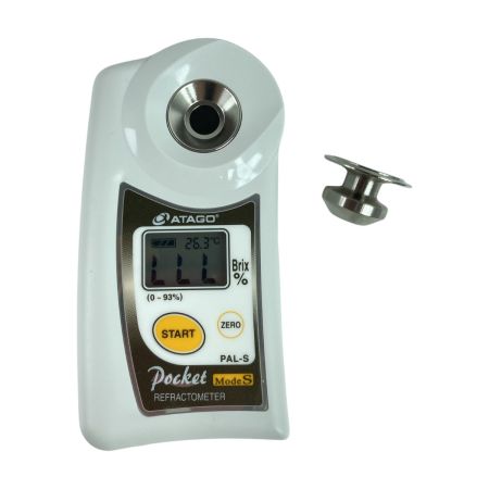  ATAGO ポケット糖度計 校正成績書・ケース付 (2) PAL-S ホワイト