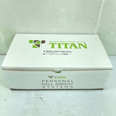  TITAN 【墜落制止用器具の規格】適合品 フルハーネス型安全帯 (3) Lサイズ EHCN-10A-L イエロー×ブラック