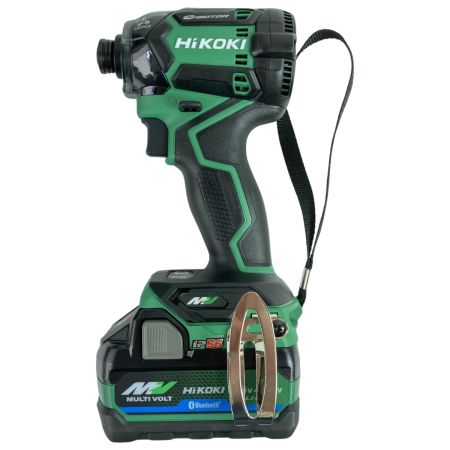  HiKOKI ハイコーキ 36V コードレスインパクトドライバ Bluetooth対応 (バッテリ2個・充電器・ケース付）(2) WH36DC(2XPSZ) グリーン