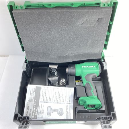  HiKOKI ハイコーキ 18V コードレスヒートガン ケース付  ※バッテリ・充電器別売り RH18DA グリーン