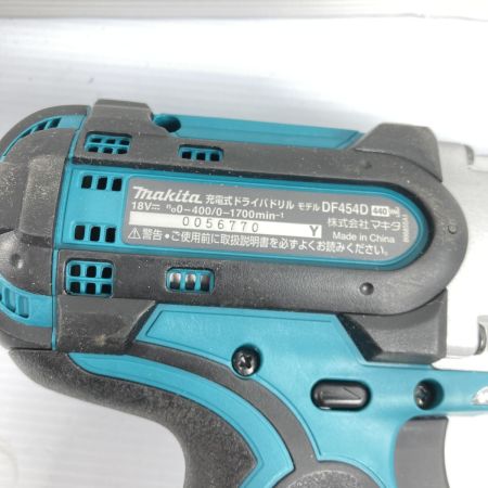  MAKITA マキタ 18V 充電式ドライバドリル 本体のみ ※バッテリは付属しません DF454D ブルー