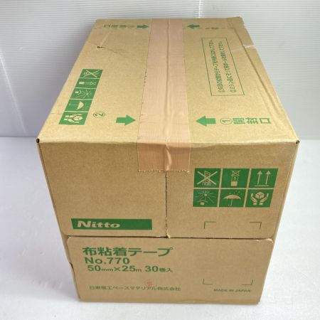  NITTO 布粘着テープ 50mmX25m 30個入り (1) No.770