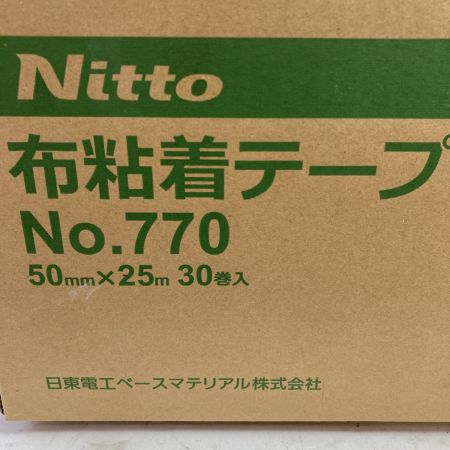  NITTO 布粘着テープ 50mmX25m 30個入り (1) No.770