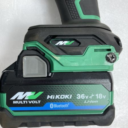  HiKOKI ハイコーキ 36V コードレスインパクトレンチ (バッテリ2個・充電器・ケース付) 差込角12.7mm WR36DE グリーン