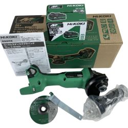 ＊＊ HiKOKI ハイコーキ 36V 100mm コードレスディスクグラインダ バッテリ1個付属 ※充電器なし G3610DA(NN) グリーン Sランク