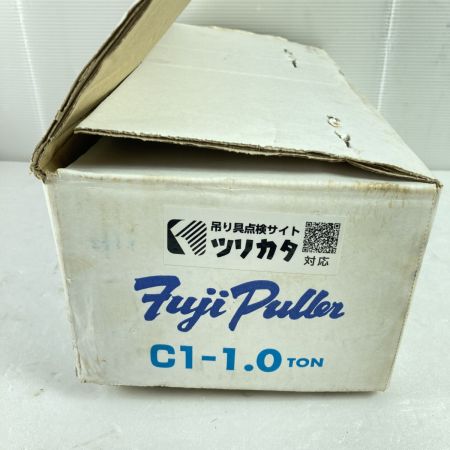  株式会社富士製作所 Fuji Puller チェーンレバーホイスト 1.0ton  C1-1.0 黄緑