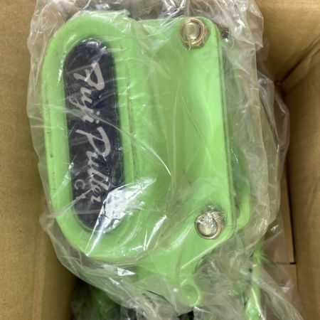  株式会社富士製作所 Fuji Puller チェーンレバーホイスト 1.0ton  C1-1.0 黄緑