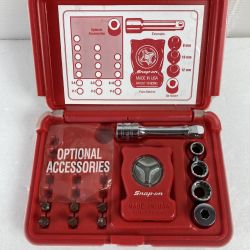 ＊＊ Snap-on スナップオン 【ケース破損有】 パームラチェットキット  117PALMSTR シルバー Cランク